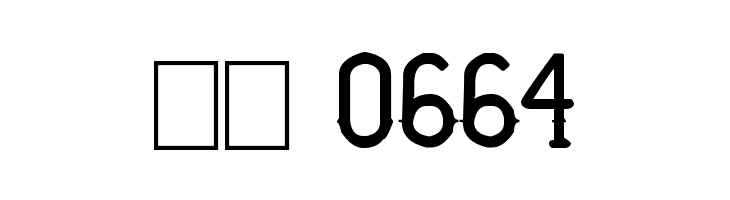 Thorny Bits Regular  Скачать бесплатные шрифты