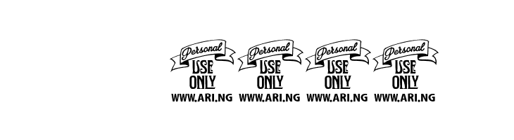 Black Fox Personal Use Only  Скачать бесплатные шрифты