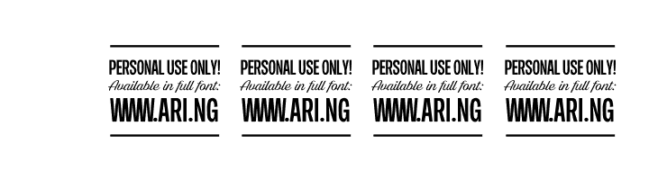 Falkin Serif Bold PERSONAL  Скачать бесплатные шрифты