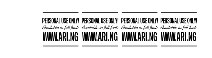 Specify PERSONAL Condensed Black Italic  Скачать бесплатные шрифты