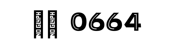 Provoke Partial-Inline-Thin  Скачать бесплатные шрифты