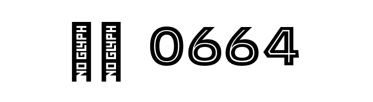 Provoke Inline-Thin  Скачать бесплатные шрифты