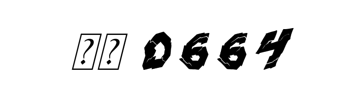 wrecking krew Italic  Скачать бесплатные шрифты