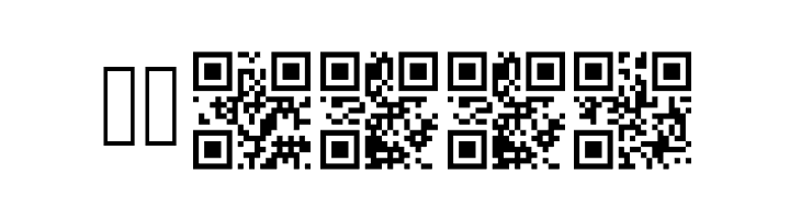 AlphanumericQR Space  Скачать бесплатные шрифты