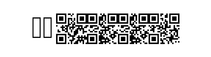 AlphanumericQR  Скачать бесплатные шрифты