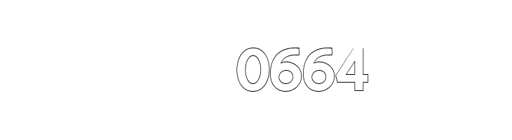 Alesand Outline  Extra Bold  Скачать бесплатные шрифты