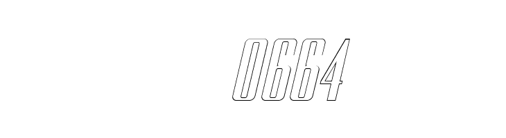 BRANCHE Outline Italic  Скачать бесплатные шрифты