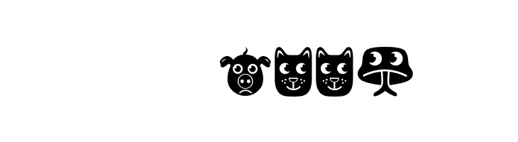 Animales Regular  Скачать бесплатные шрифты