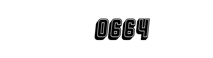 Broadway Flat 3D Filled Italic  Скачать бесплатные шрифты