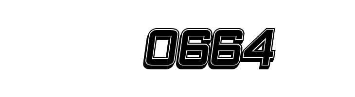 Closeness Outline Filled Italic  Скачать бесплатные шрифты