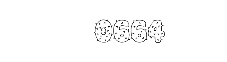 Spiky Regular  Скачать бесплатные шрифты