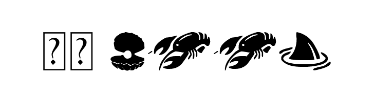 Sea Life  Скачать бесплатные шрифты