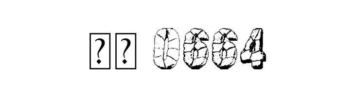 Stone block  Скачать бесплатные шрифты