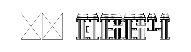 Temple of Gong Regular  Скачать бесплатные шрифты