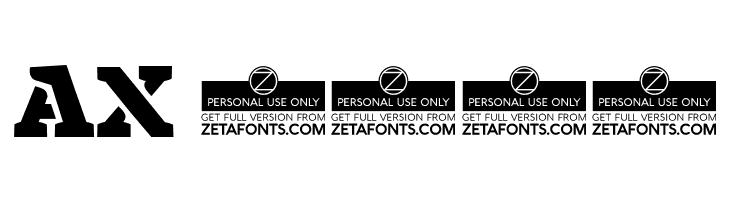 Anaphora Stencil Fat  Скачать бесплатные шрифты