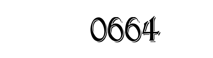 Lightfoot Shadowed  Скачать бесплатные шрифты