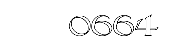 Lightfoot Outline Extra-expanded Regular  Скачать бесплатные шрифты