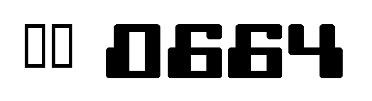 Digitek  Скачать бесплатные шрифты