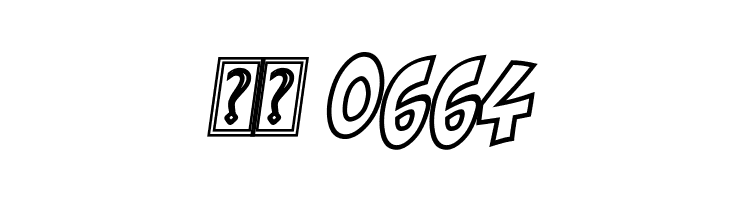 Shaka Pow Hollow  Скачать бесплатные шрифты