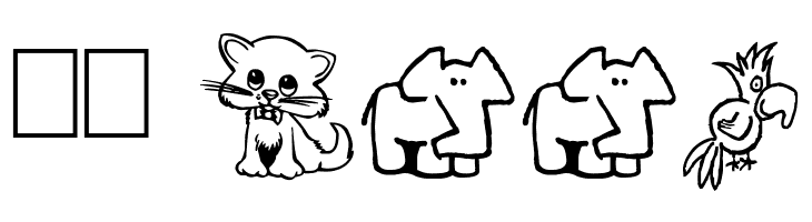 Toonimals  Скачать бесплатные шрифты