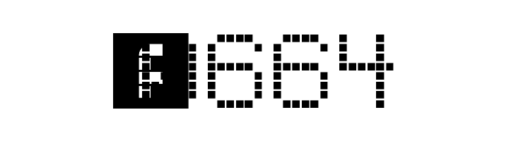 Small LCD Sign Regular  Скачать бесплатные шрифты