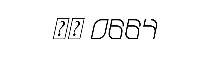 BAMBOO chopsticks Italic  Скачать бесплатные шрифты