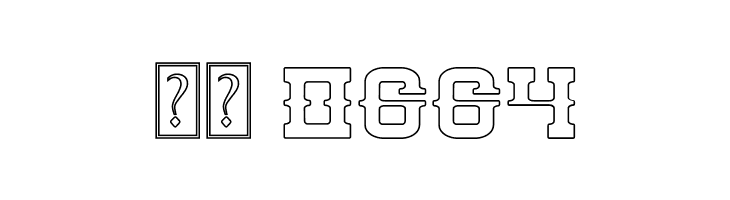 BILLY THE KID-Hollow  Скачать бесплатные шрифты