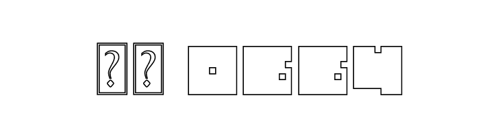 BLOCK-Hollow  Скачать бесплатные шрифты