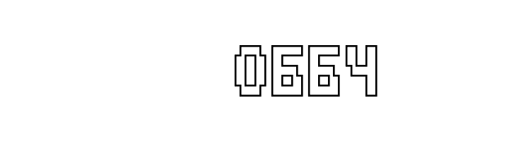 Defragmented-Hollow  Скачать бесплатные шрифты