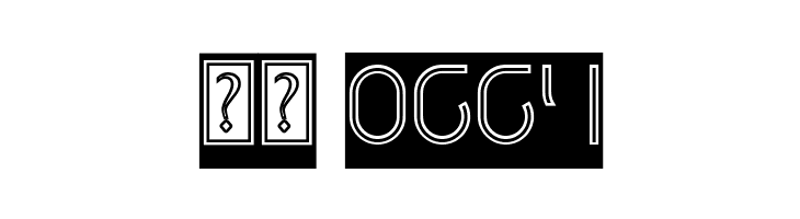 DISMECHA_Hollow_inverse  Скачать бесплатные шрифты