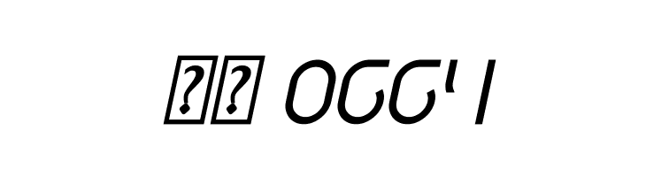 DISMECHA Bold Italic  Скачать бесплатные шрифты