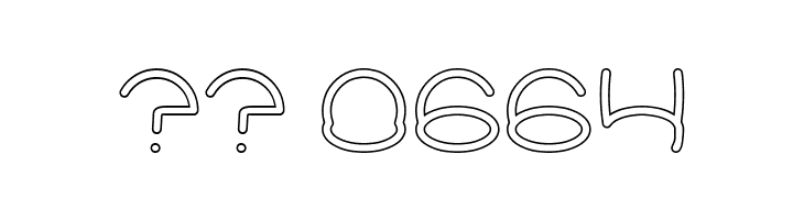 Elementary-Hollow  Скачать бесплатные шрифты