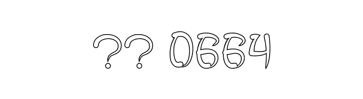 FISH BONE-Hollow  Скачать бесплатные шрифты