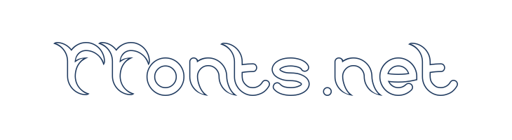 FRANKENSTEIN MONSTER-Hollow font — Lorem ipsum body text preview