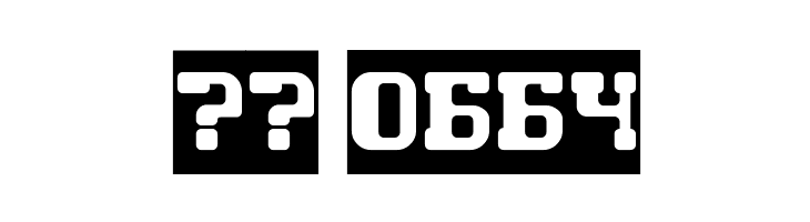 GAME ROBOT-Inverse  Скачать бесплатные шрифты