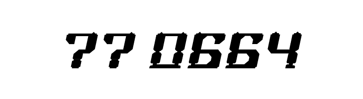 GAMER Bold Italic  Скачать бесплатные шрифты