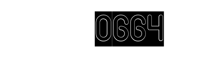 gitchgitch-Hollow-inverse  Скачать бесплатные шрифты