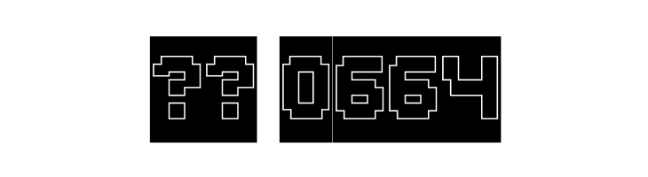 GLITCH-Hollow-Inverse  Скачать бесплатные шрифты