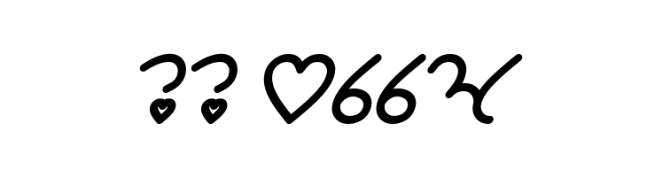 I Love You Bold Italic  Скачать бесплатные шрифты