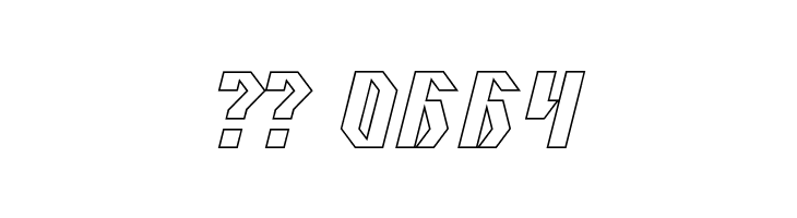 INOVATION-Hollow  Скачать бесплатные шрифты