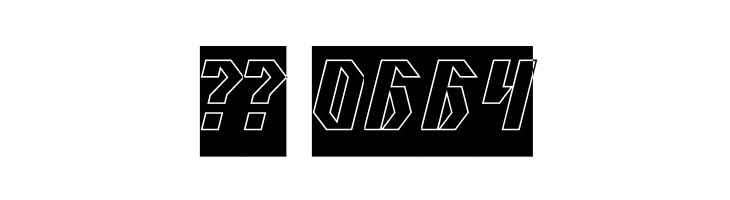 INOVATION-Hollow-Inverse  Скачать бесплатные шрифты