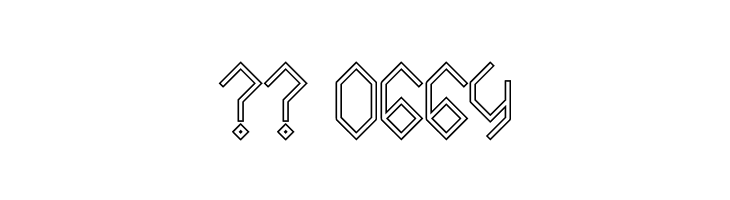INSIDE THE BOX-Hollow Bold  Скачать бесплатные шрифты