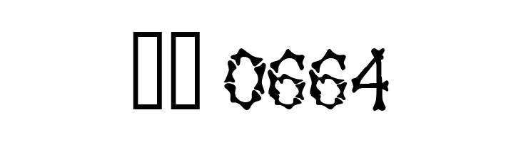 Bony Bones  Скачать бесплатные шрифты