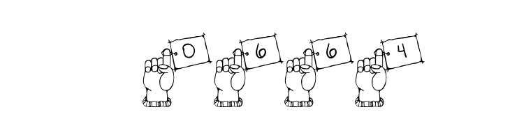 BJF Fingerprint  Скачать бесплатные шрифты