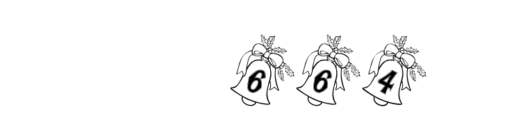 BJF Holly Bells  Скачать бесплатные шрифты