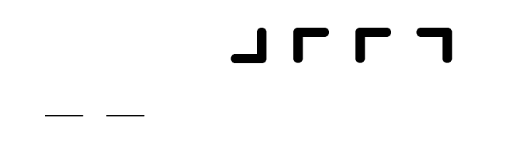 Braille-line  Скачать бесплатные шрифты