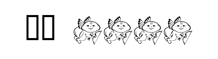 Cutey Cupids  Скачать бесплатные шрифты