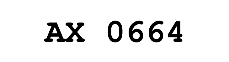 Free Monospaced Bold  Скачать бесплатные шрифты