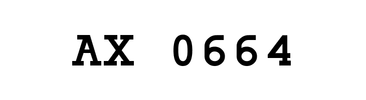Monospace Bold  Скачать бесплатные шрифты