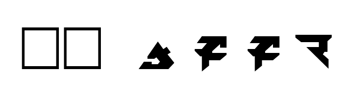 AVIAN/MYRMICAT numerals  Скачать бесплатные шрифты